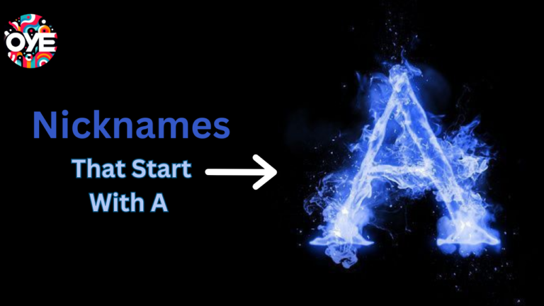 1250+ Cool & Catchy Nicknames That Start With A 2025