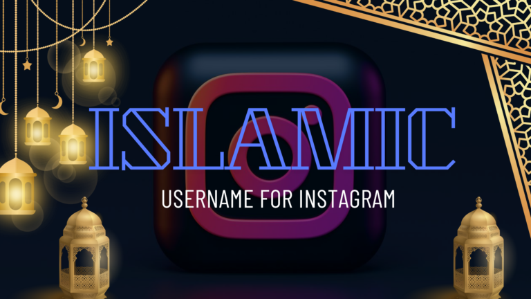 ISLAMIC USERNAMES