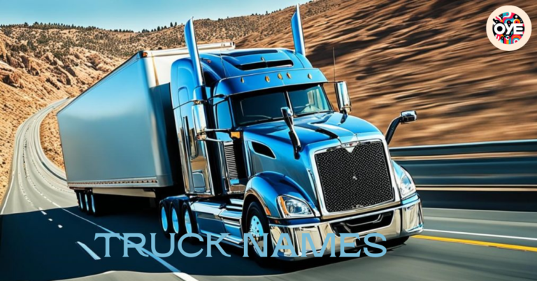 550+ Best Catchy Truck Names Ideas for Every Ride