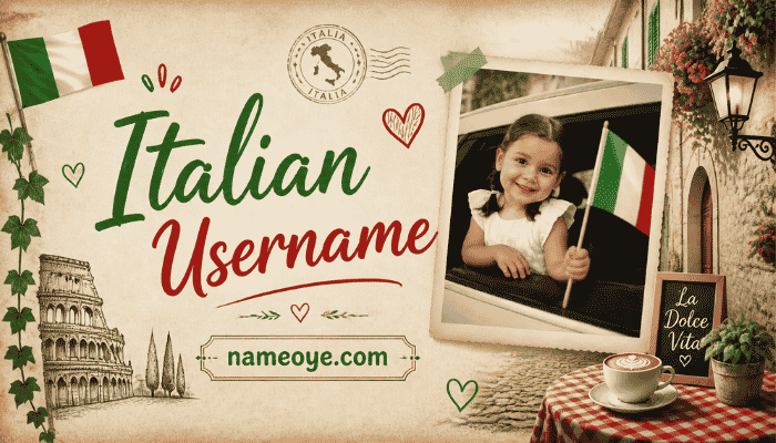 350+ Best Amazing Italian Username Ideas Best Amazing Italian Username Ideas