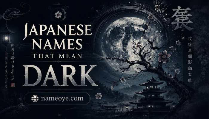 200+ Japanese Names That Mean Dark for Girls and Boys Japanese Names That Mean Dark for Girls and Boys