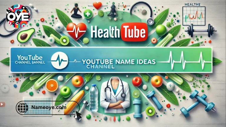 1000+Health YouTube Channel Name Ideas 2025