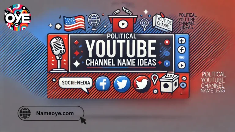 900+ Political YouTube Channel Name Ideas 2025