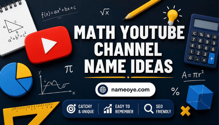 1000+ Best Math YouTube Channel Name Ideas Math Youtube Channel Name Ideas