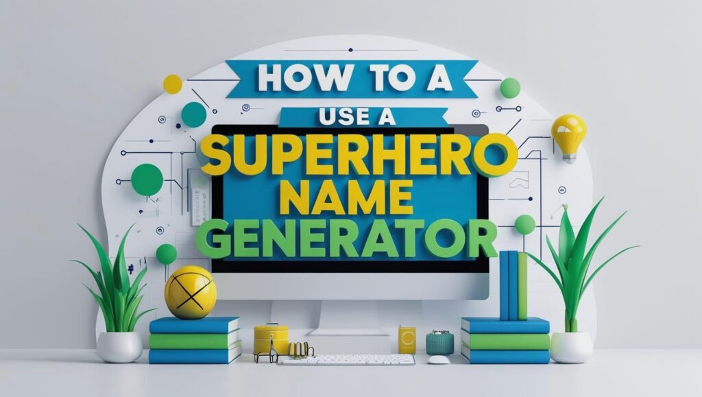How to Use a Superhero Name Generator Effectively