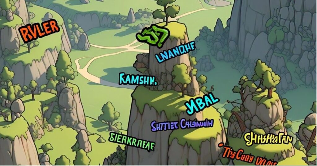 Funny Fantasy or Game Character Names: