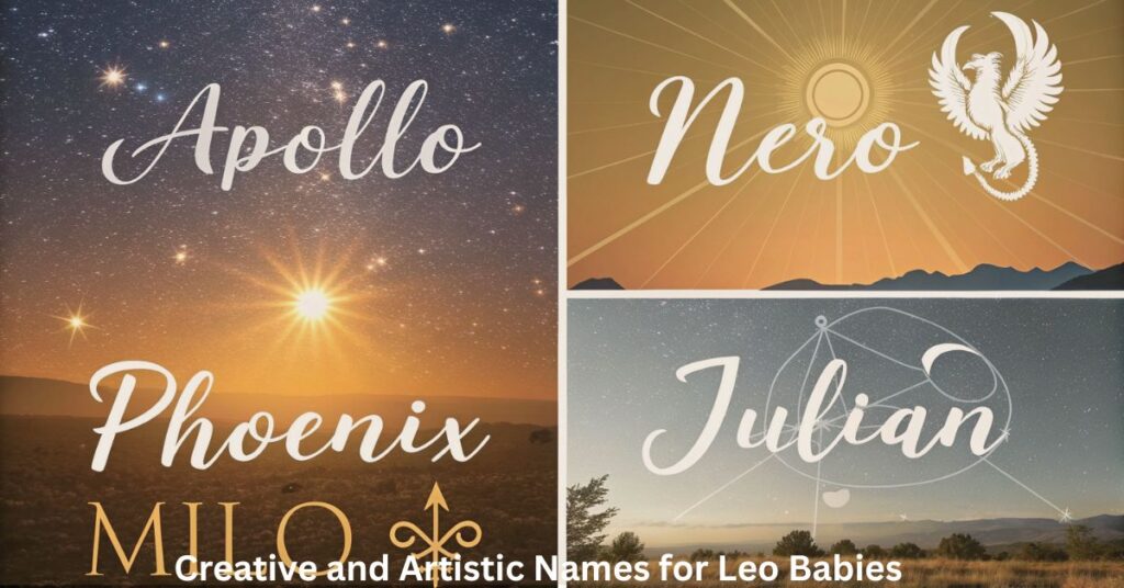 Creative and Artistic Names for Leo Babies