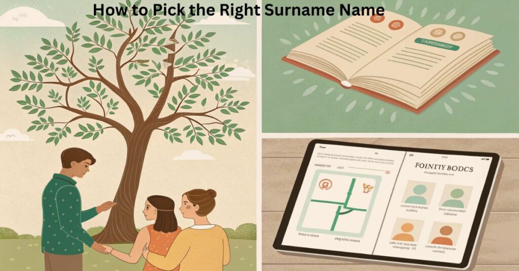 How to Pick the Right Surname Name