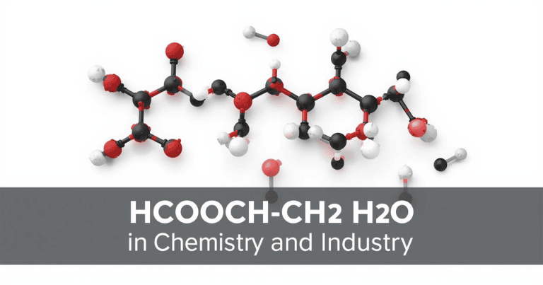 Understanding HCOOCH CH2 H2O in Chemistry and Industry Understanding HCOOCH CH2 H2O in Chemistry and Industry