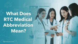 What Does RTC Medical Abbreviation Mean?