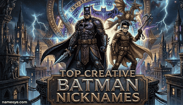 500+ Top Creative Batman Nicknames Top Creative Batman Nicknames