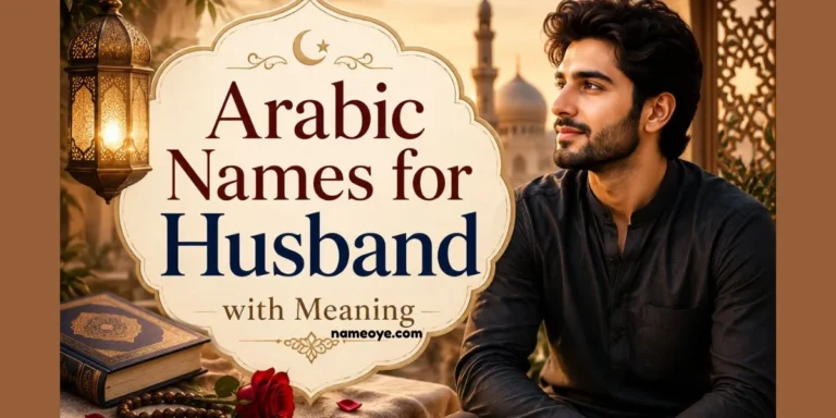 Arabic Names for Husband