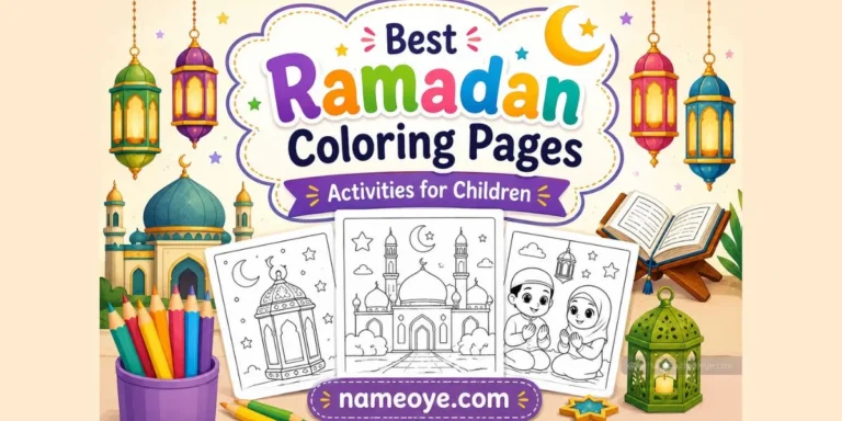 Best Ramadan Coloring Pages Activities for Children