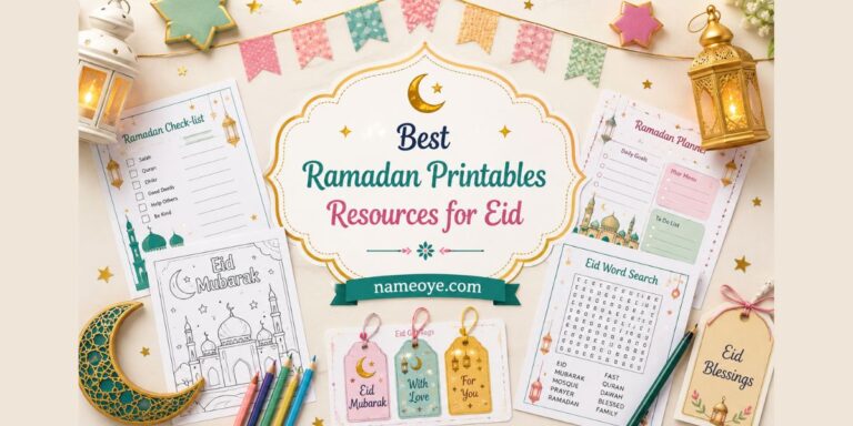 Best Ramadan Printables Resources for Eid