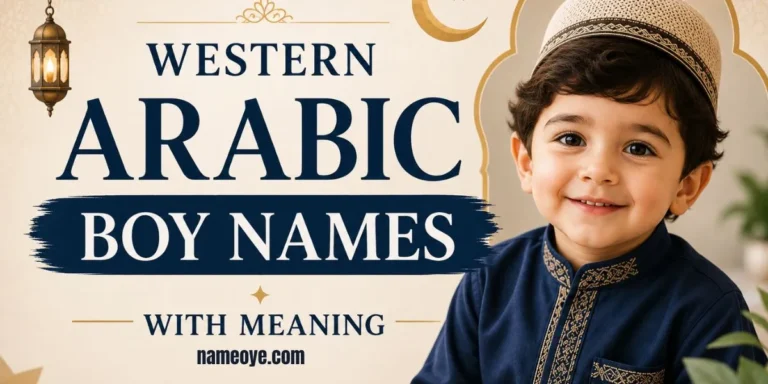 Western Arabic Boy Names With Meaning