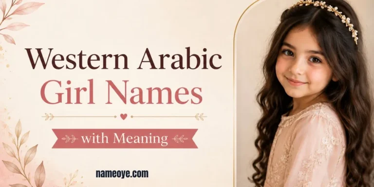 Western Arabic Girl Names with Meaning