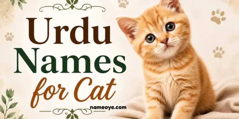 urdu names for cat