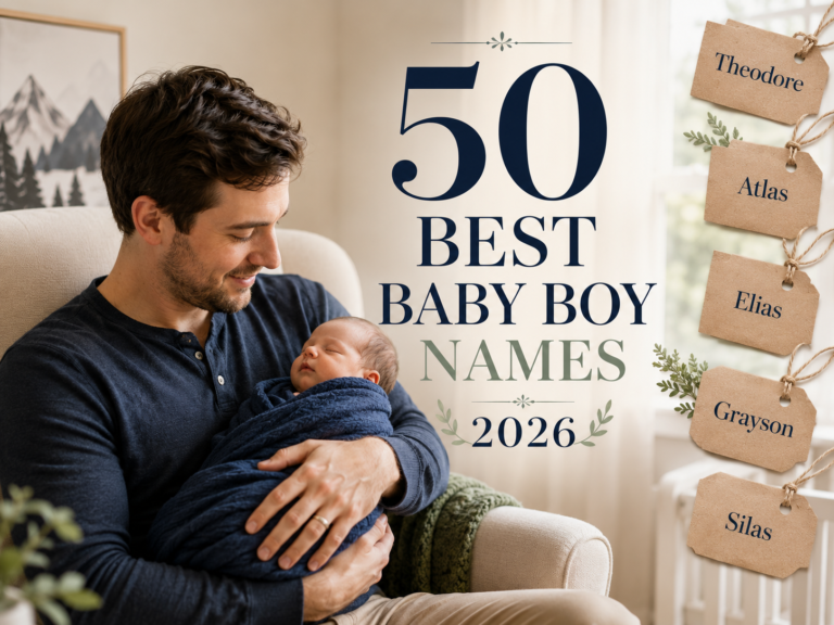 50 Best Baby Boy Names and What They Mean best baby boy names
