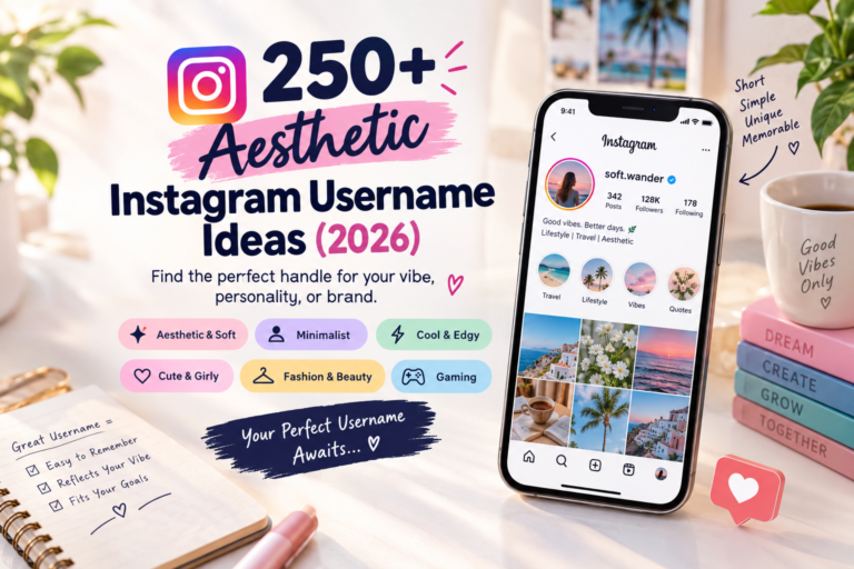 Instagram Username Ideas